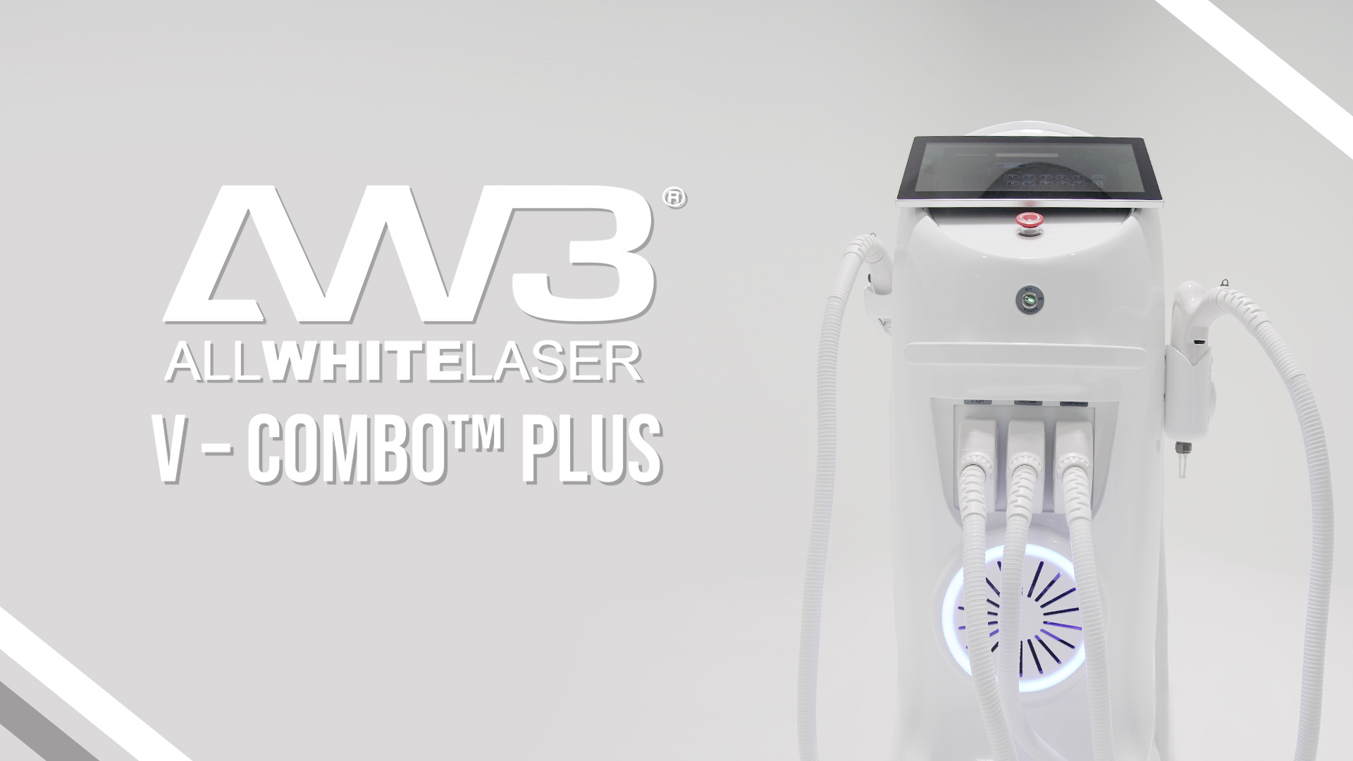 The AW3® V-Combo Plus laser platform used at Sorellina Clinic